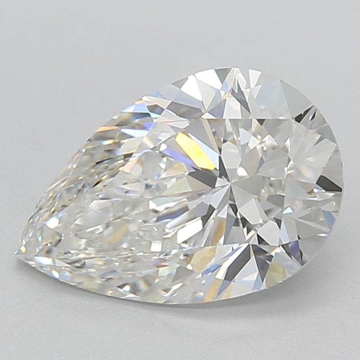 2.00 Carat Pear Cut Lab Grown Diamond VS2 F