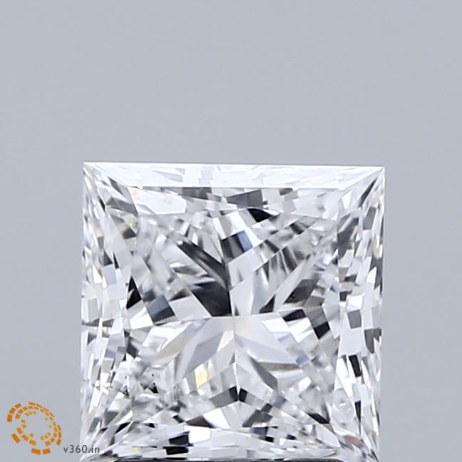 2.00 Carat Princess Lab Grown Diamond VS2 D