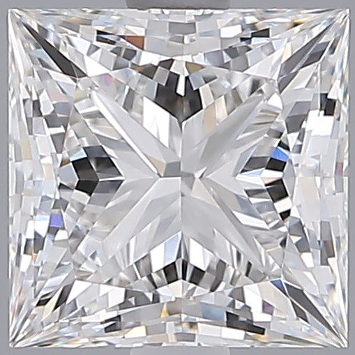 2.00 Carat Princess Lab Grown Diamond VVS1 F
