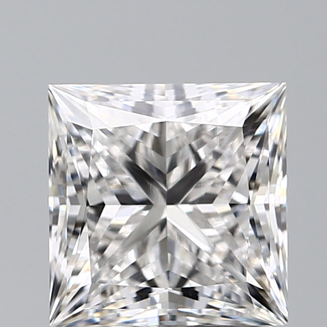 2.00 Carat Princess Lab Grown Diamond VVS2 E