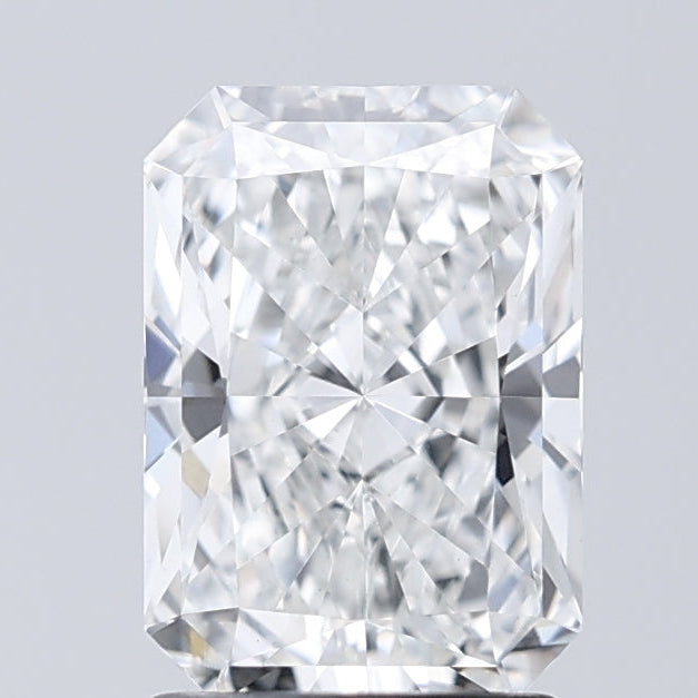 2.00 Carat Radiant Cut Lab Grown Diamond VVS2 E