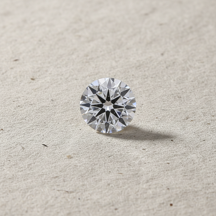 2.00 Carat Round D VVS1 Lab Grown Diamond Excellent Cut IGI Certified