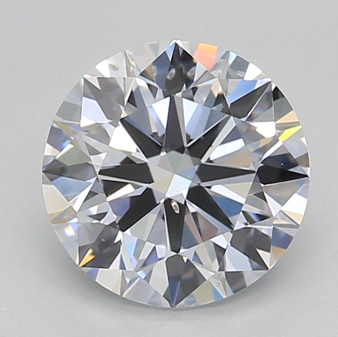 Diamante redondo cultivado en laboratorio de 2,00 quilates SI1 F