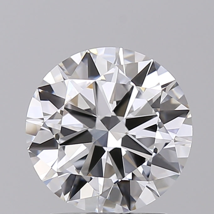 Diamante redondo cultivado en laboratorio de 2,00 quilates VS1 E