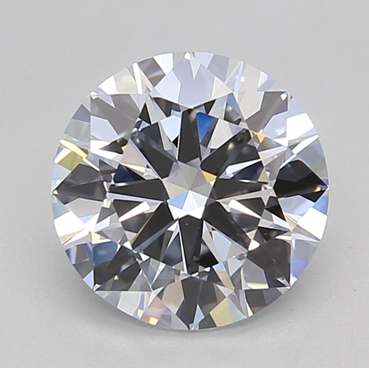 Diamante redondo cultivado en laboratorio de 2,00 quilates VS1 E