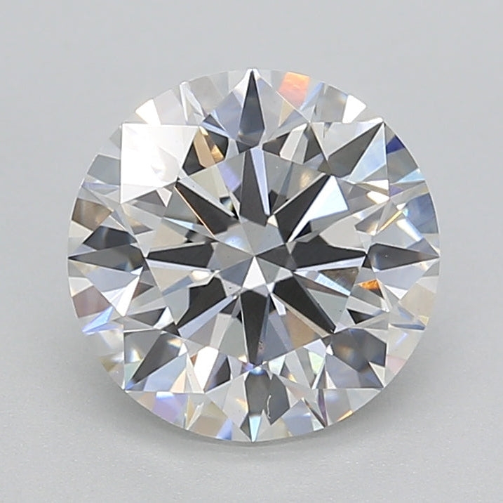2.00 Carat Round Lab Grown Diamond VS1 F