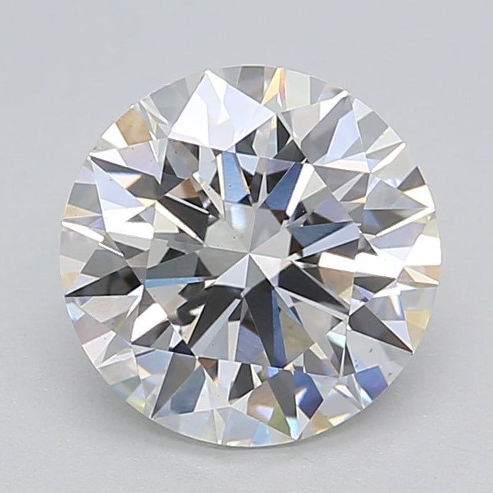 2.00 Carat Round Lab Grown Diamond VS2 F