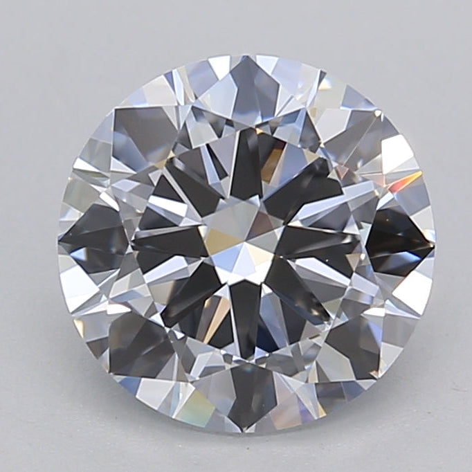 2.00 Carat Round Lab Grown Diamond VVS1 F