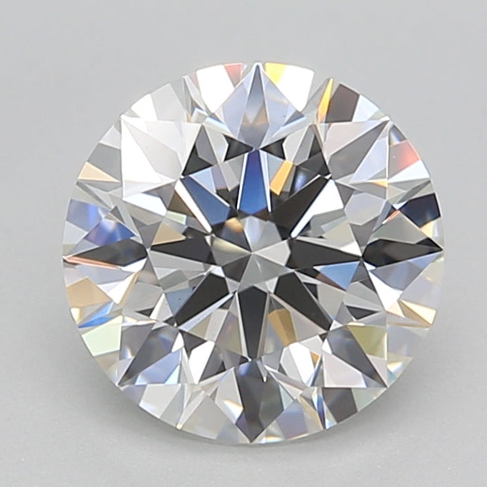 2.00 Carat Round Lab Grown Diamond VVS2 F