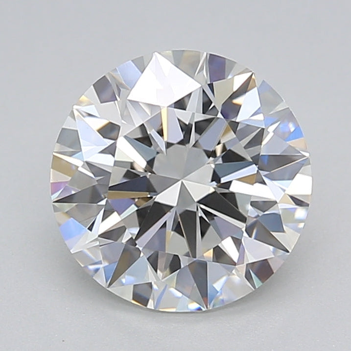 2.00 Carat Round Lab Grown Diamond VVS2 F