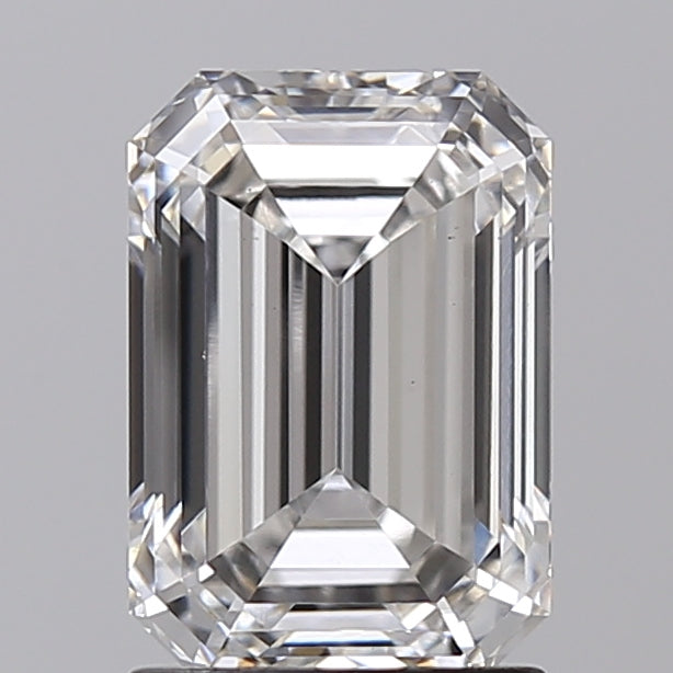 2.00 ct. Emerald Cut CVD Lab Grown Diamond: IGI Certified, F Color, VS1 Clarity