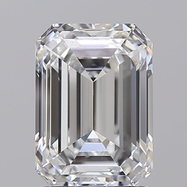 2.01 CT Emerald Cut Lab Grown Diamond - IGI Certified, E Color, VS1 Clarity