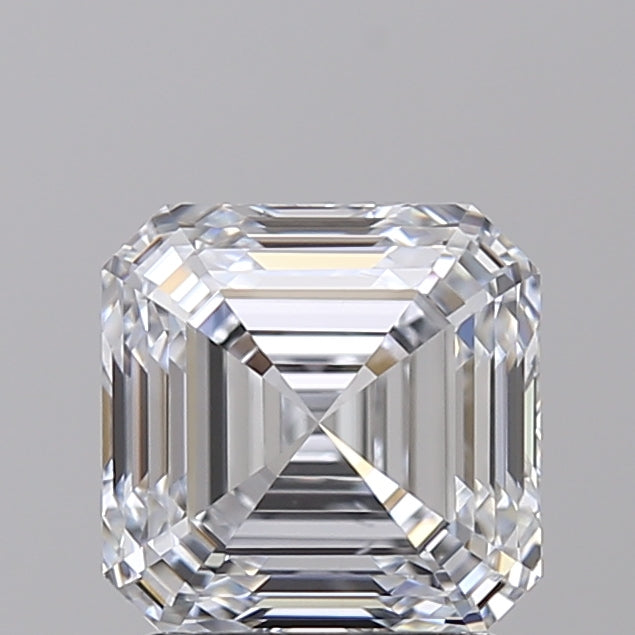 2.01 CT Square Emerald Cut Lab-Grown Diamond - IGI Certified, VS2, E Color