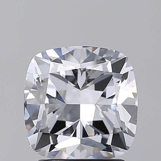 2.01 Carat Cushion Cut Lab Grown Diamond VS1 E