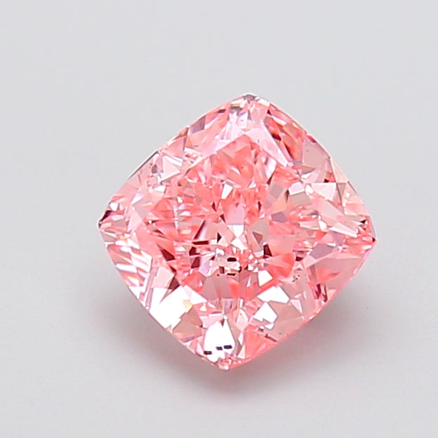 2,01 karaat kussen gemodificeerde laboratorium-gegroeide diamant VS2Fancy levendig roze