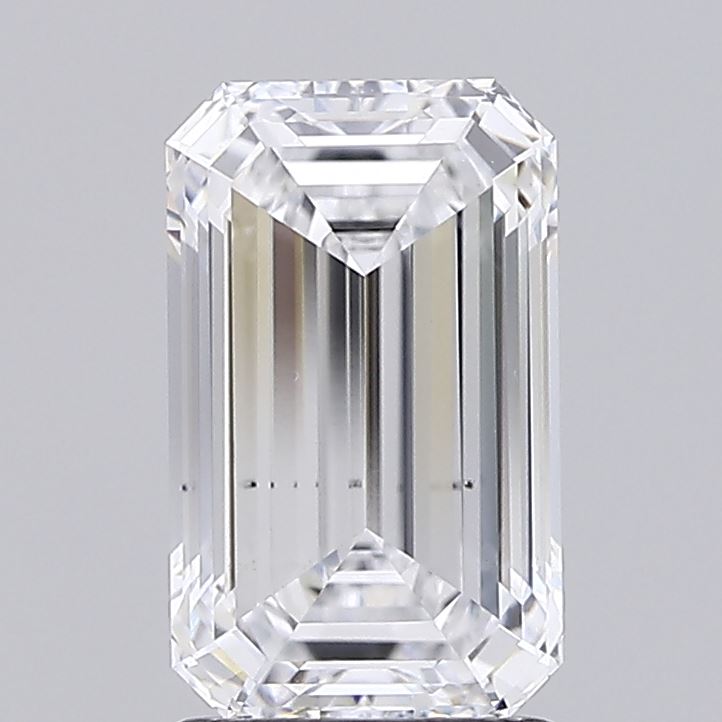 2.01 Carat Emerald Cut Lab Grown Diamond VS1 D