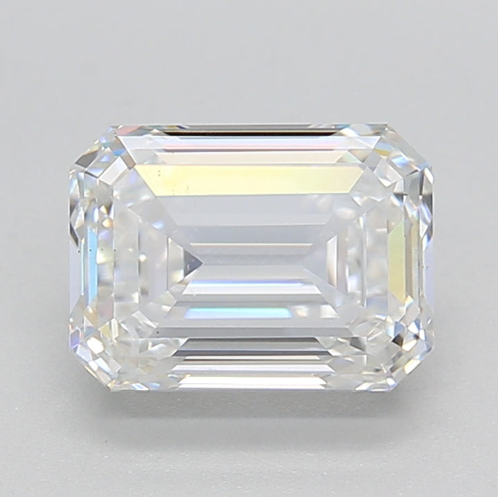 2.01 Carat Emerald Lab Grown Diamond VS2 E