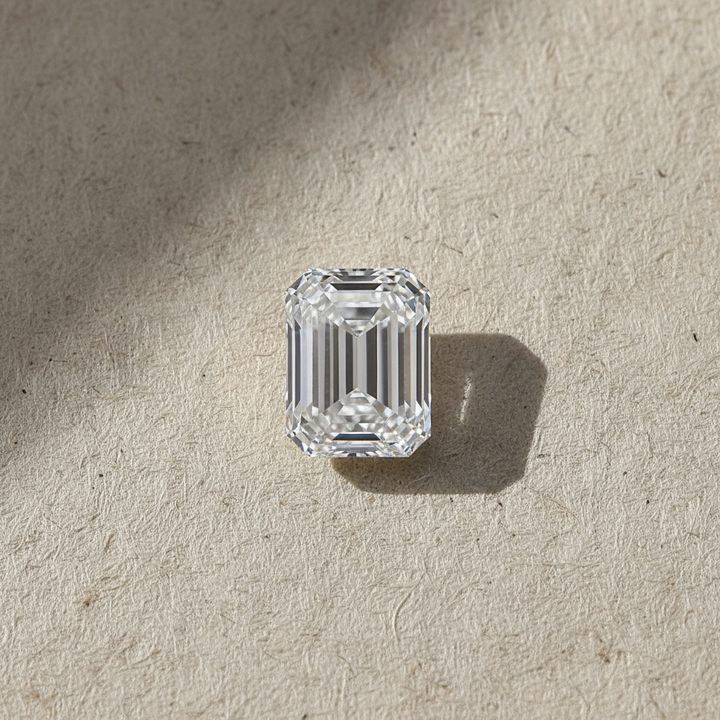 2.01 Carat Emerald Lab Grown Diamond, VVS2/D