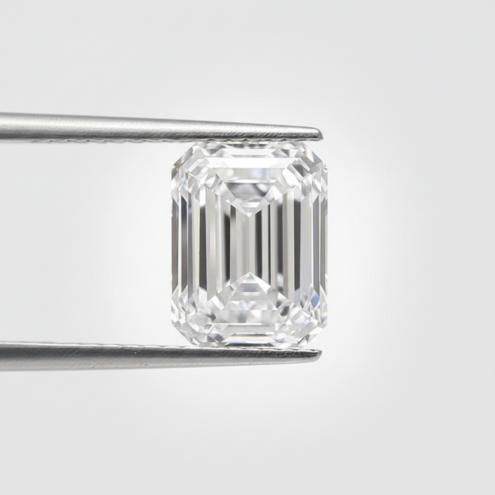2.01 Carat Emerald Lab Grown Diamond, VVS2/D