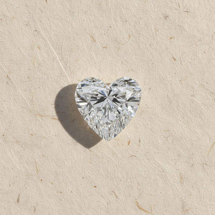 2.01 Carat Heart Cut Lab Grown Diamond VS1 D Color IGI Certified
