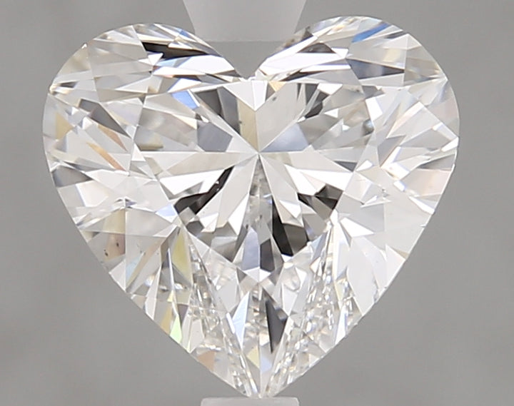 Diamant cultivé en laboratoire, taille cœur, 2,01 carats, VS1E