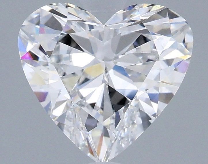 2,01 Karat herzförmiger, im Labor gezüchteter Diamant VVS2 D