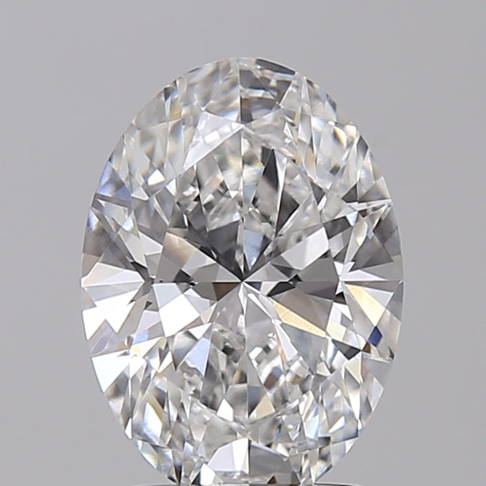 2.01 Carat Oval Cut Lab Grown Diamond VS1 E