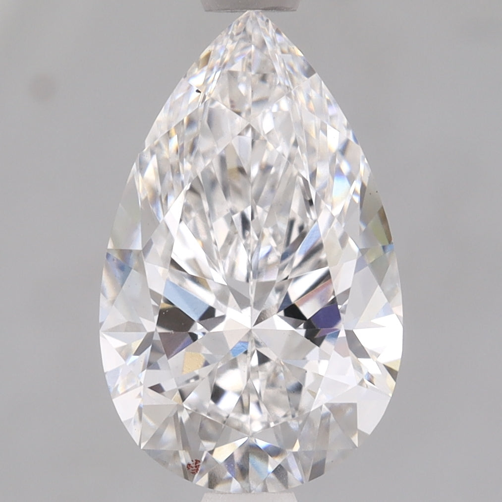 2.01 Carat Pear Cut Lab Grown Diamond VS1E