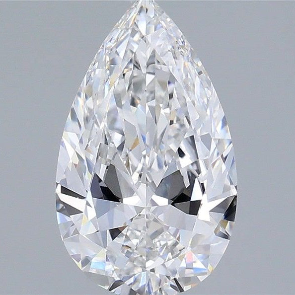 2.01 Carat Pear Cut Lab Grown Diamond VVS1D