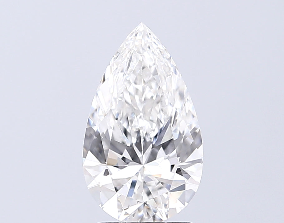 2.01 Carat Pear Cut Lab Grown Diamond VVS1D