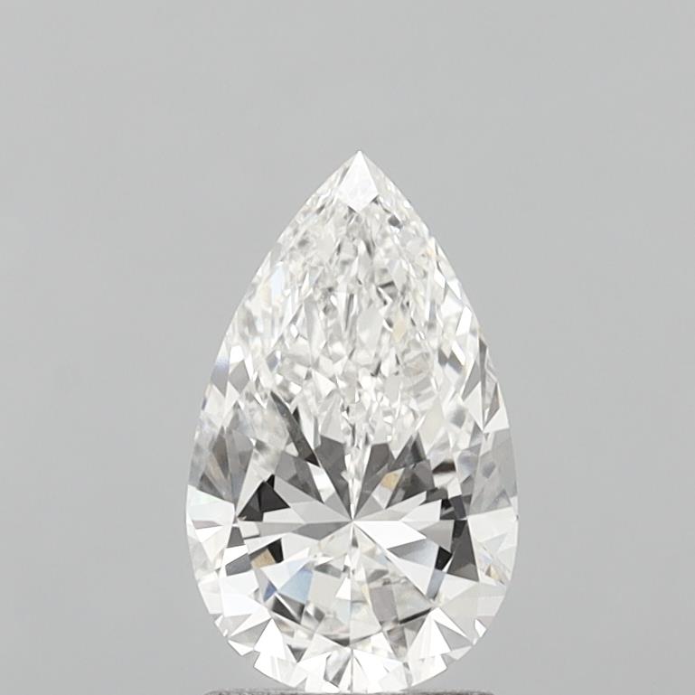 2,01 Karat birnenförmiger, im Labor gezüchteter Diamant VVS2 F
