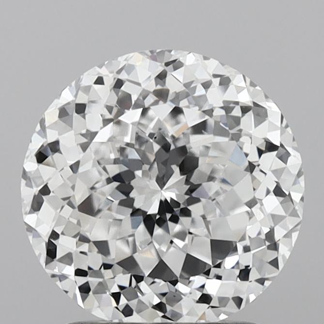Diamant cultivé en laboratoire de taille portugaise de 2,01 carats VS1 D
