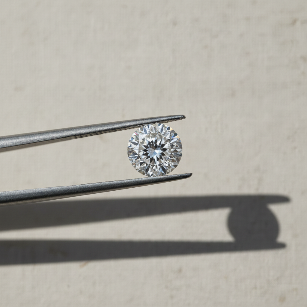 Diamante cultivado em laboratório com lapidação portuguesa de 2,01 quilates, VS2/E