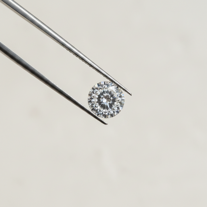 Diamante cultivado em laboratório com lapidação portuguesa de 2,01 quilates, VS2/F