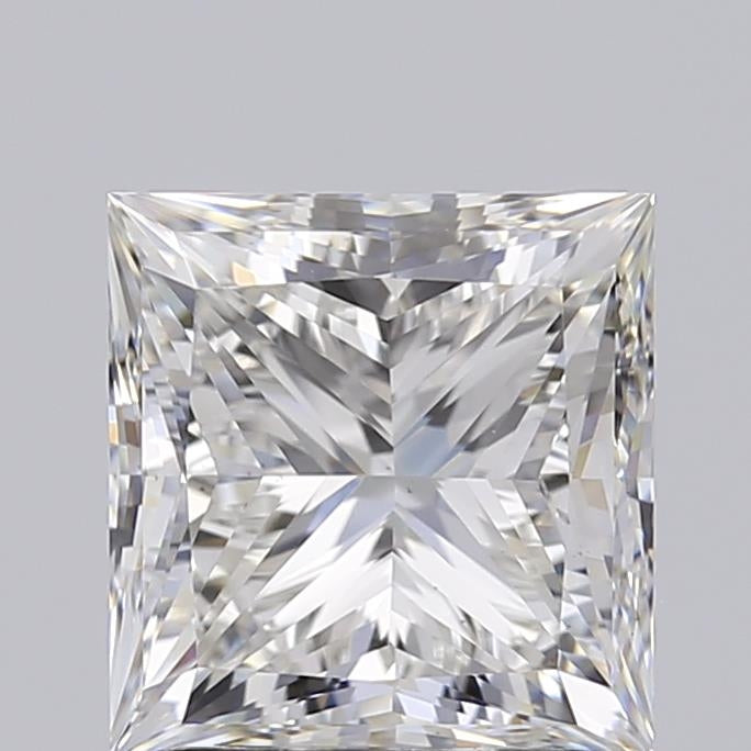 Diamante cultivado em laboratório Princess VS1 E de 2,01 quilates
