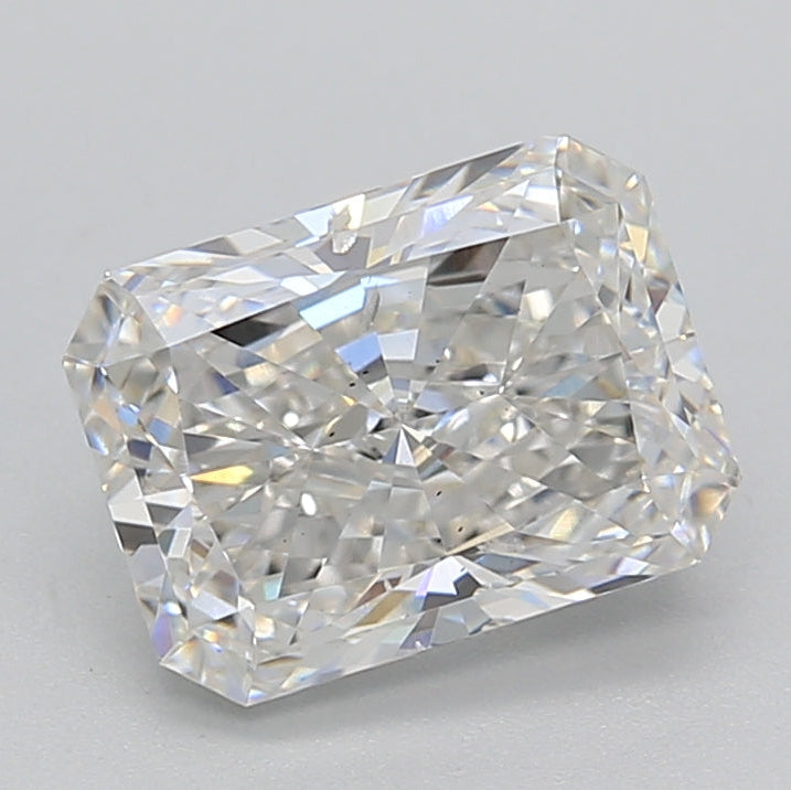 2.01 Carat Radiant Cut Lab Grown Diamond SI1 F