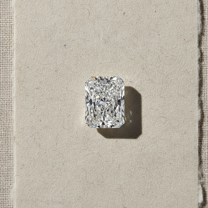 Diamant cultivé en laboratoire taille radiante de 2,01 carats, VVS2/F