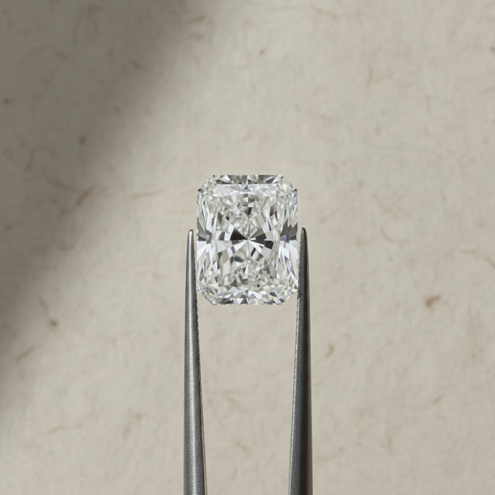 2.01 Carat Radiant Lab Grown Diamond, VS2/E