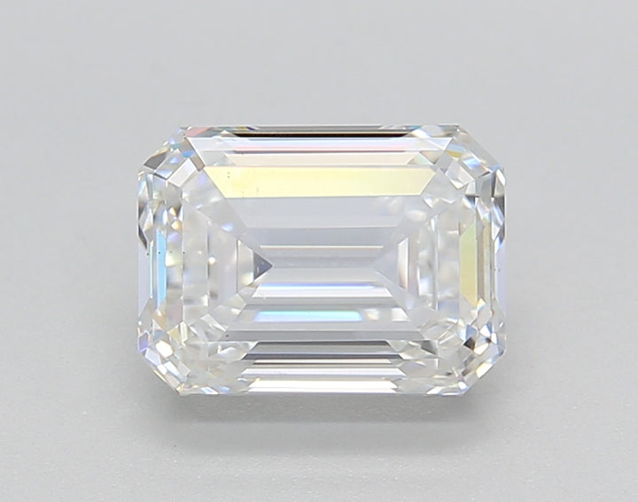 2.01 ct. Emerald Cut Lab Grown Diamond, IGI Certified, E Color VS2 Clarity