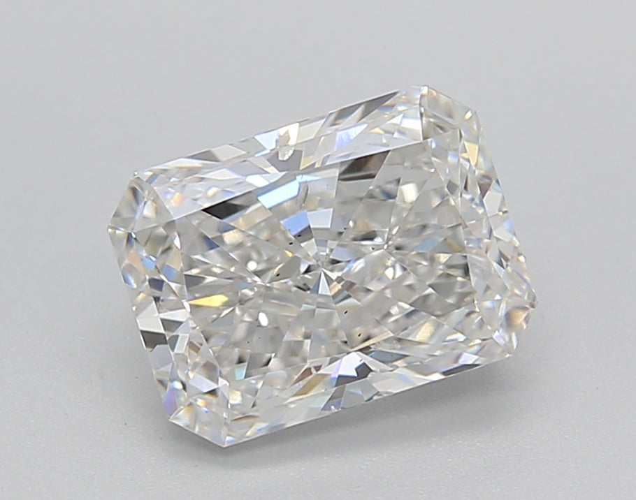 2.01 ct. Radiant Cut CVD Lab-Grown Diamond, F Color, SI1, IGI Certified