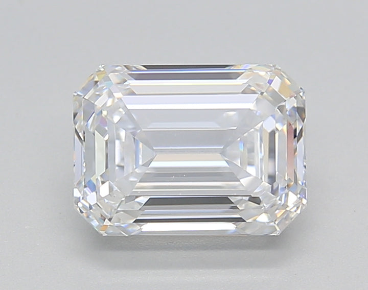 2.02 CT Emerald Cut Lab Grown Diamond - IGI Certified, D Color, VS1 Clarity