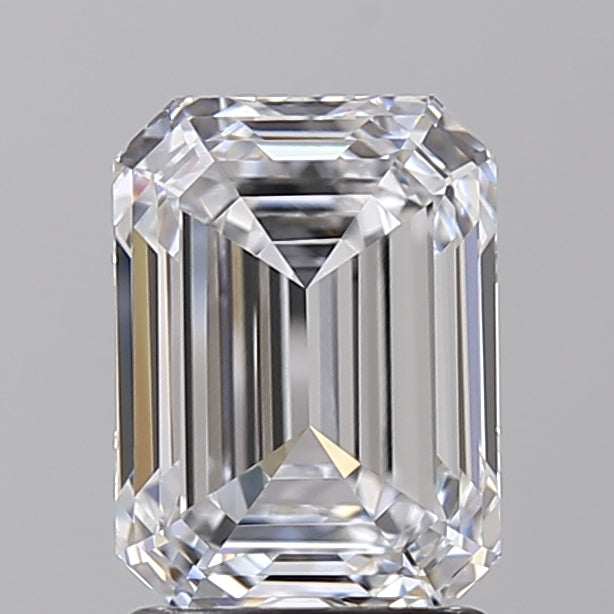 2.02 CT Emerald Cut Lab Grown Diamond - IGI Certified, D Color, VS1 Clarity