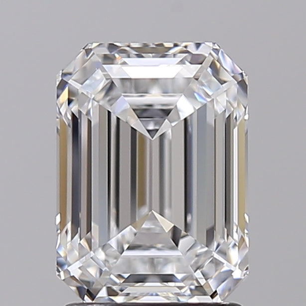 2.02 CT Emerald Cut Lab Grown Diamond, IGI Certified, D Color, VVS1 Clarity