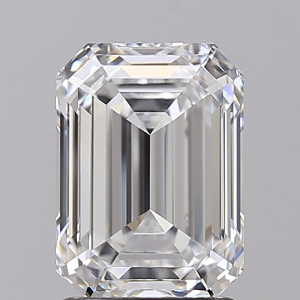 Diamant cultivé en laboratoire certifié IGI 2,02 CT D couleur VVS2 taille émeraude