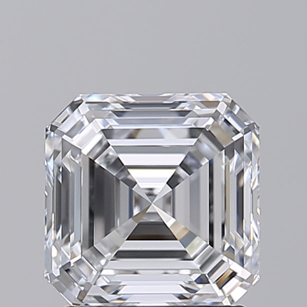 2.02 CT Square Emerald Cut Lab-Grown Diamond - IGI Certified, VVS2, D Color