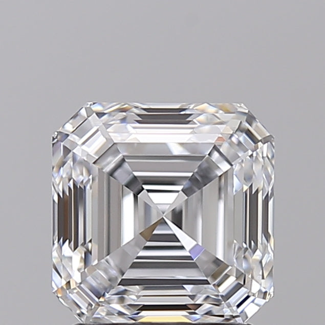 2.02 CT Square Emerald Cut Lab-Grown Diamond - IGI Certified, VVS2, D Color