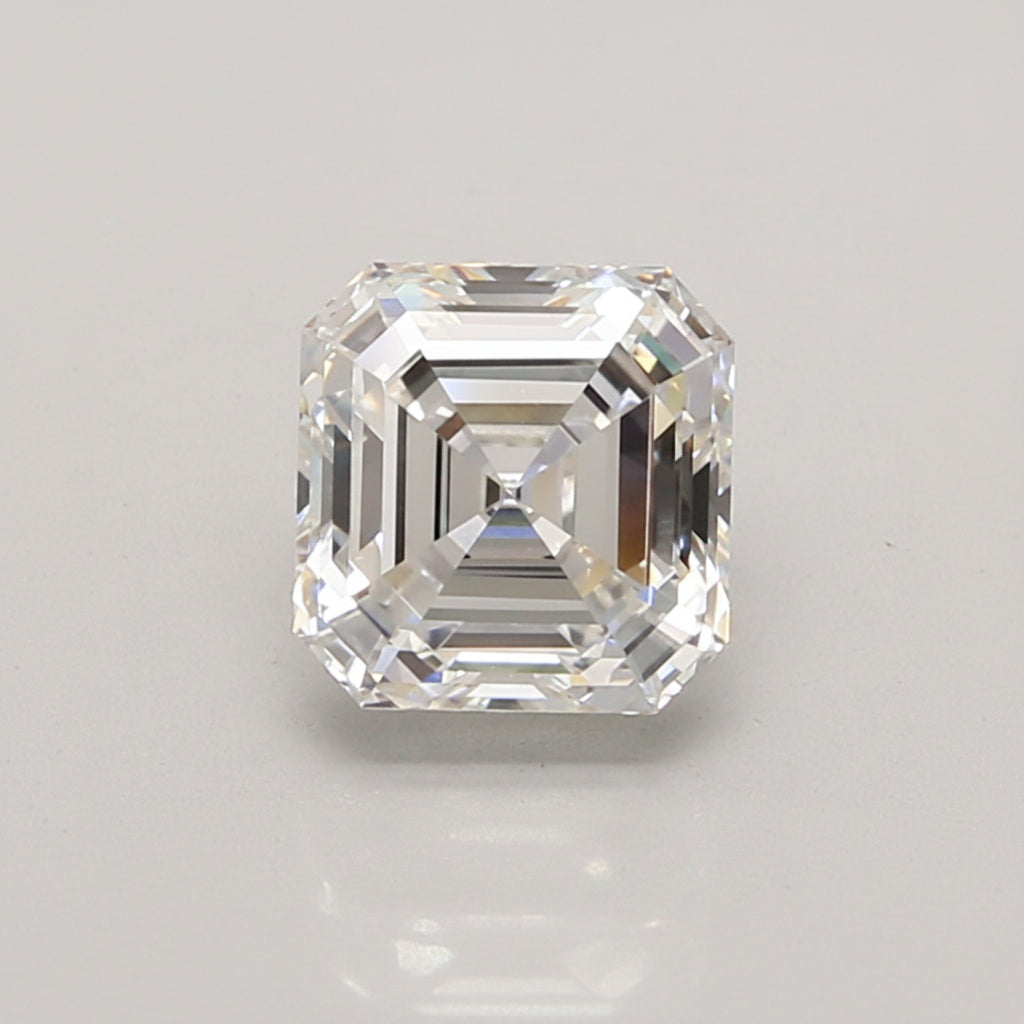 2.02 Carat Asscher Lab Grown Diamond, VVS1/F