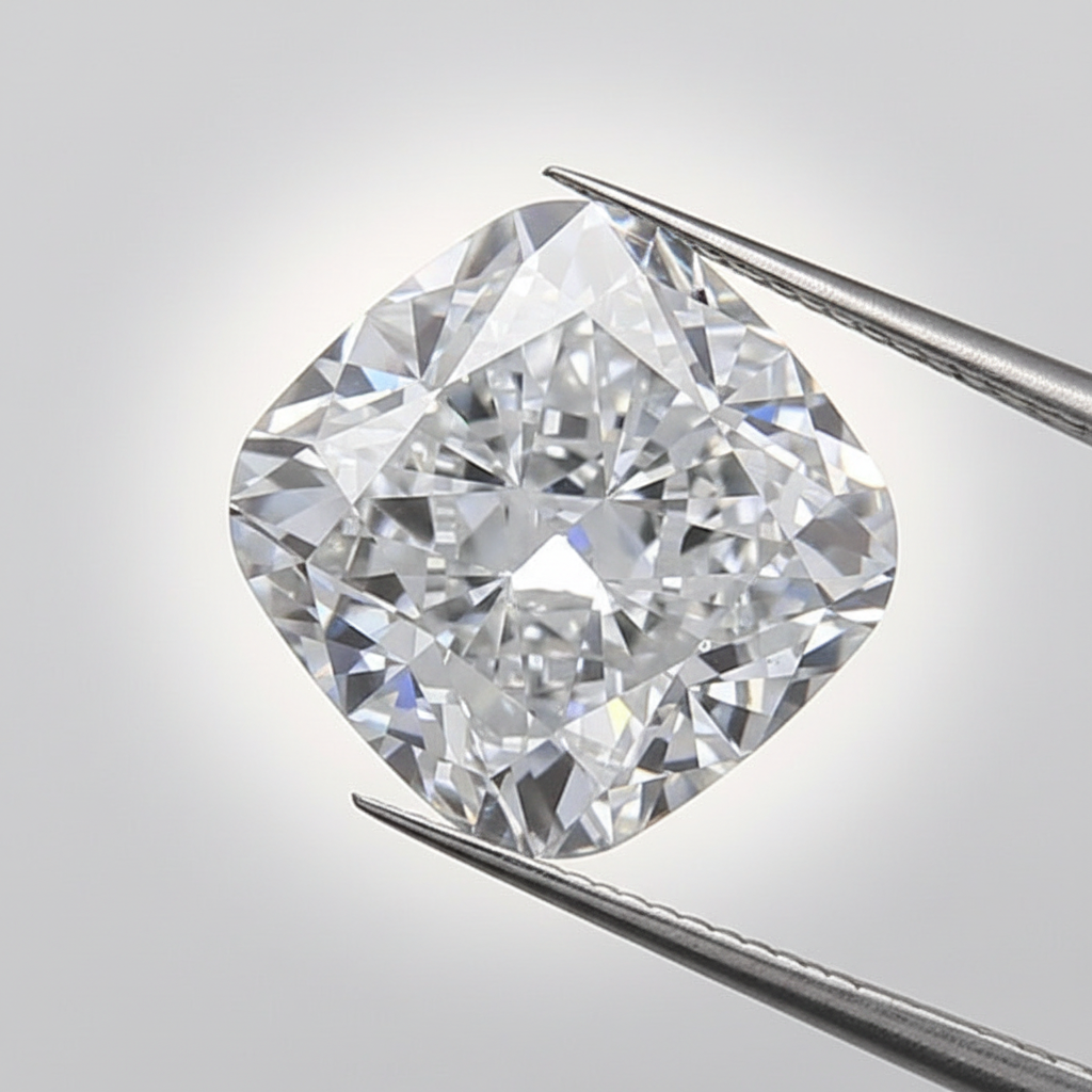 Diamant cultivé en laboratoire taille coussin de 2,02 carats, VS2/F