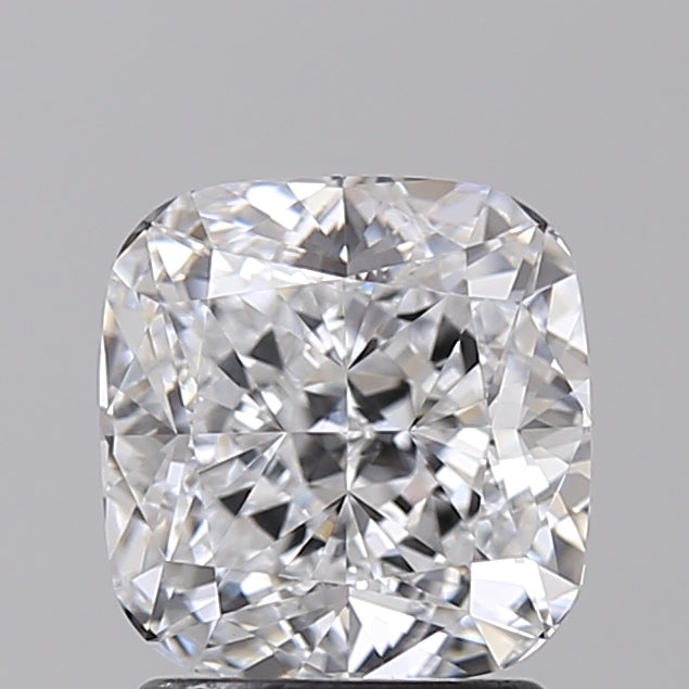 2.02 Carat Cushion Cut Lab Grown Diamond VVS2 D