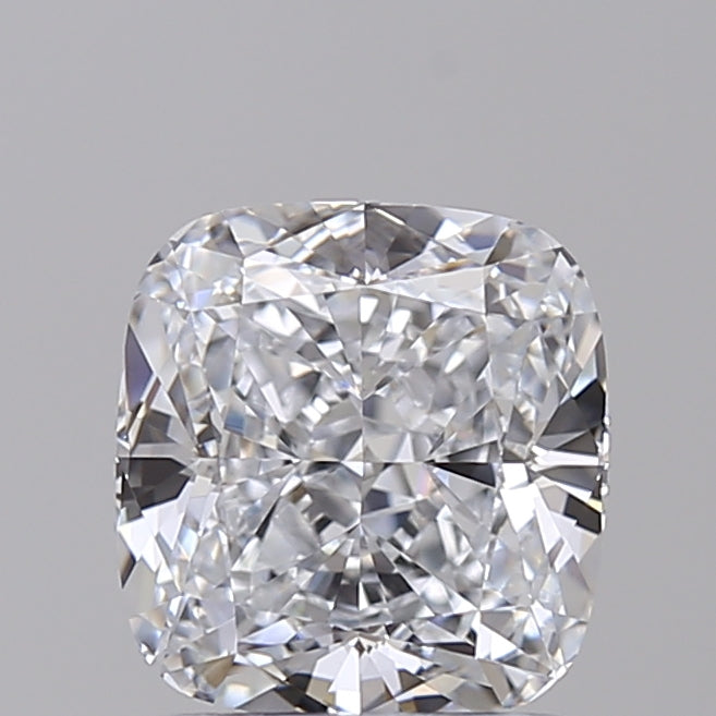 2.02 Carat Cushion Cut Lab Grown Diamond VVS2 D